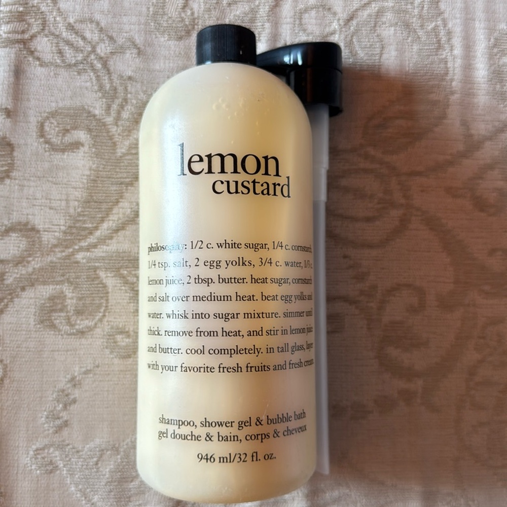 Philosophy Lemon custard shower gel